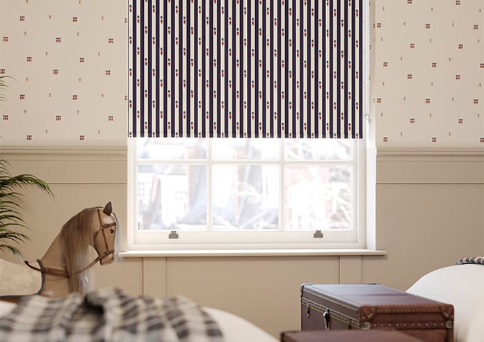 Kings Breakfast, Stripe Prince - Roller Blind - Image 5